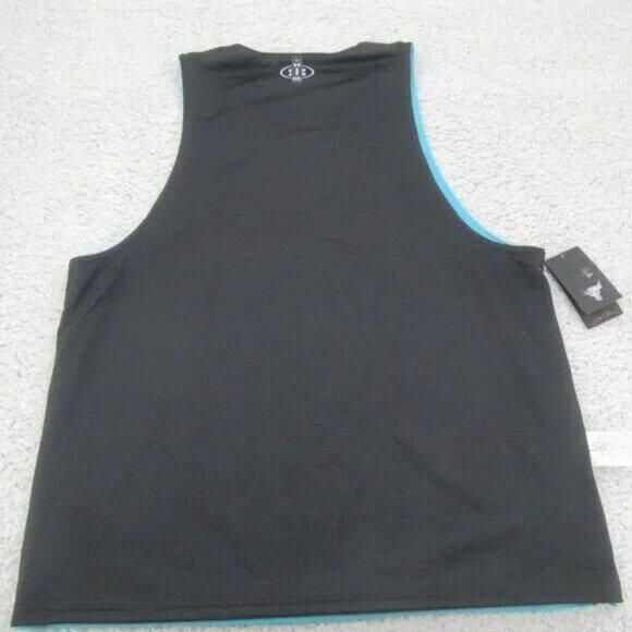 Under Armour Project Rock Training Reversible Gym Tank Top Mens Size Medium NEW - Picture 7 of 11